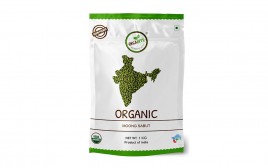 Orgabite Organic Moong Sabut   Pack  1 kilogram